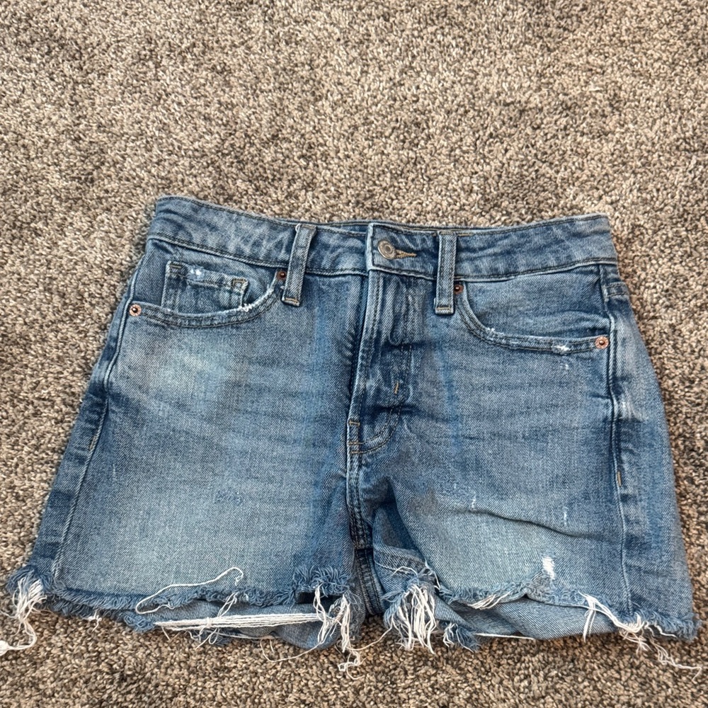 Old Navy Distressed Blue Jean Shorts